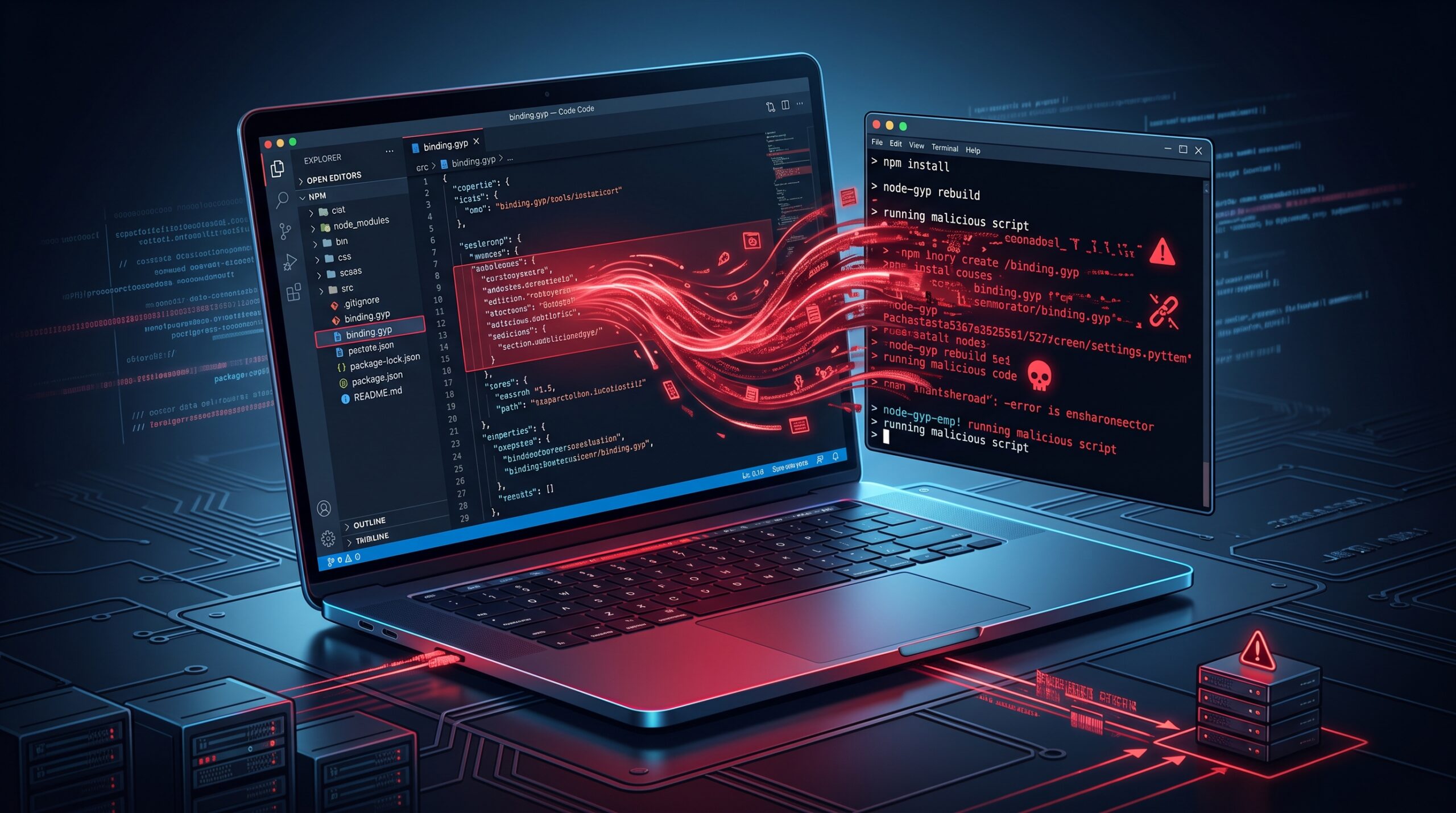 Miasma supply chain attack